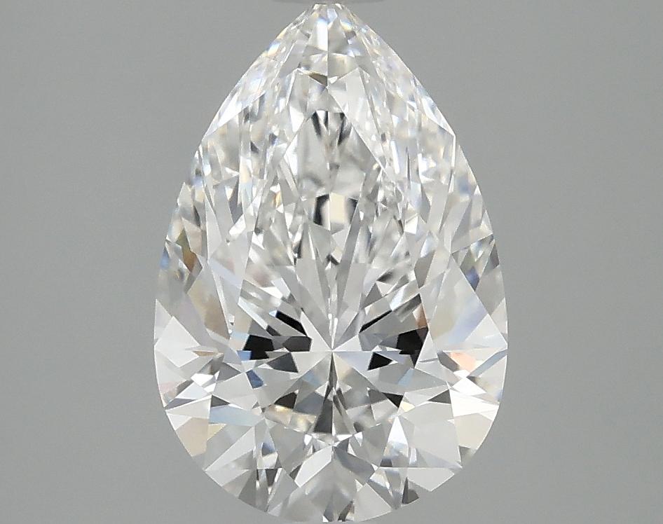 2.35 Carat Pear Shaped Excellent Cut VVS2 IGI Certified Lab Grown Diamond