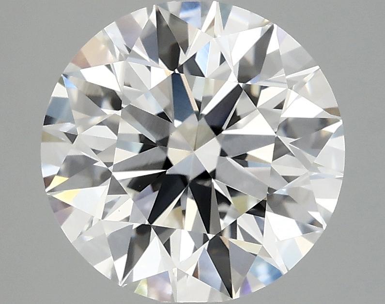 2.98 Carat Round Shaped Ideal Cut VVS2 IGI Certified Lab Grown Diamond