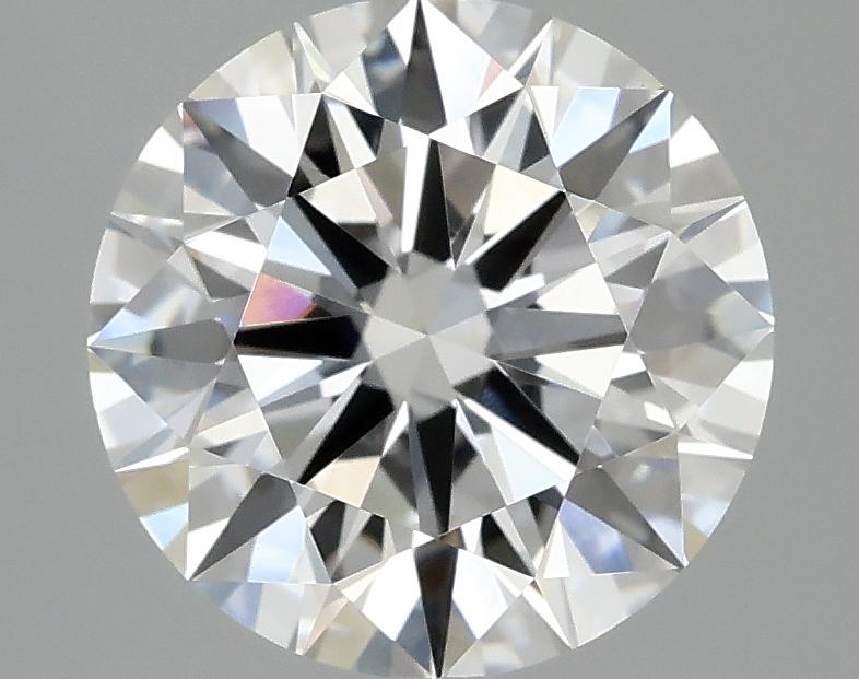3.08 Carat Round Shaped Ideal Cut VVS2 IGI Certified Lab Grown Diamond