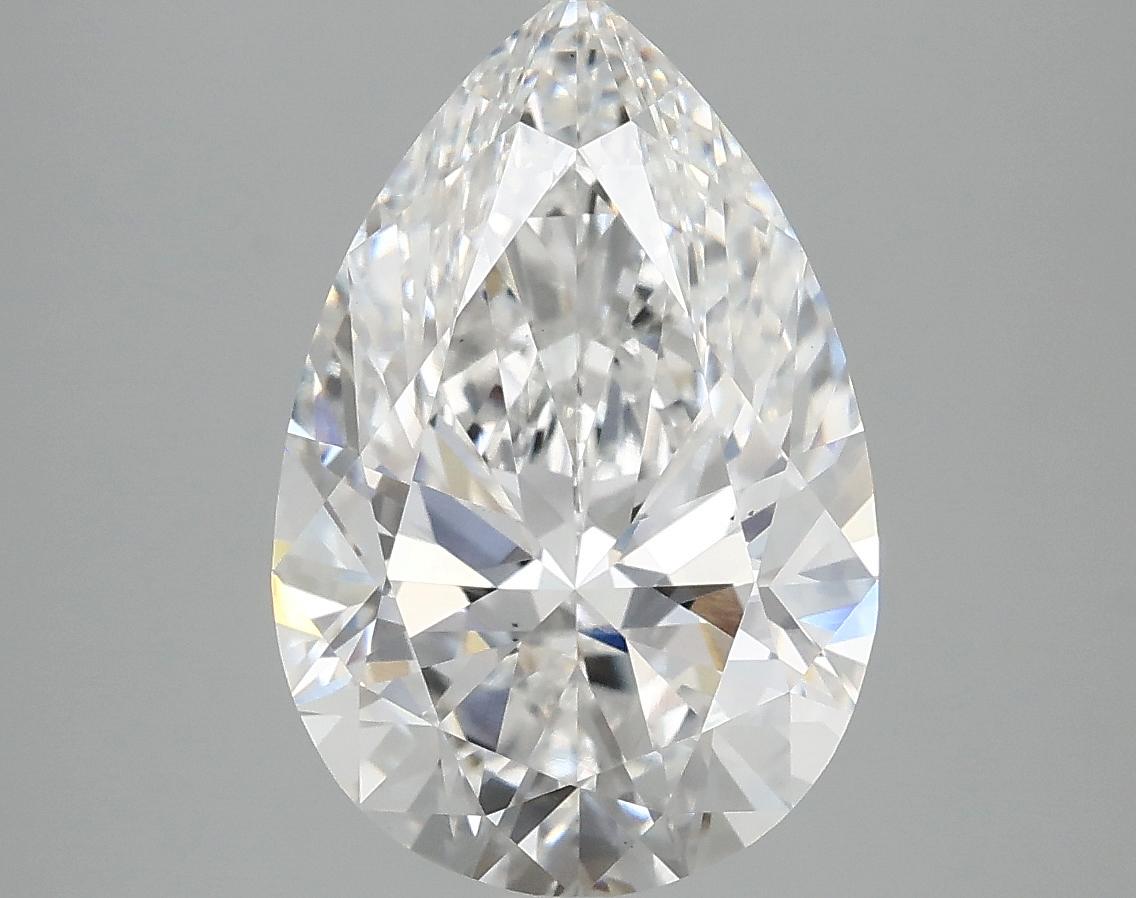 4.08 Carat Pear Shaped Excellent Cut VS1 IGI Certified Lab Grown Diamond