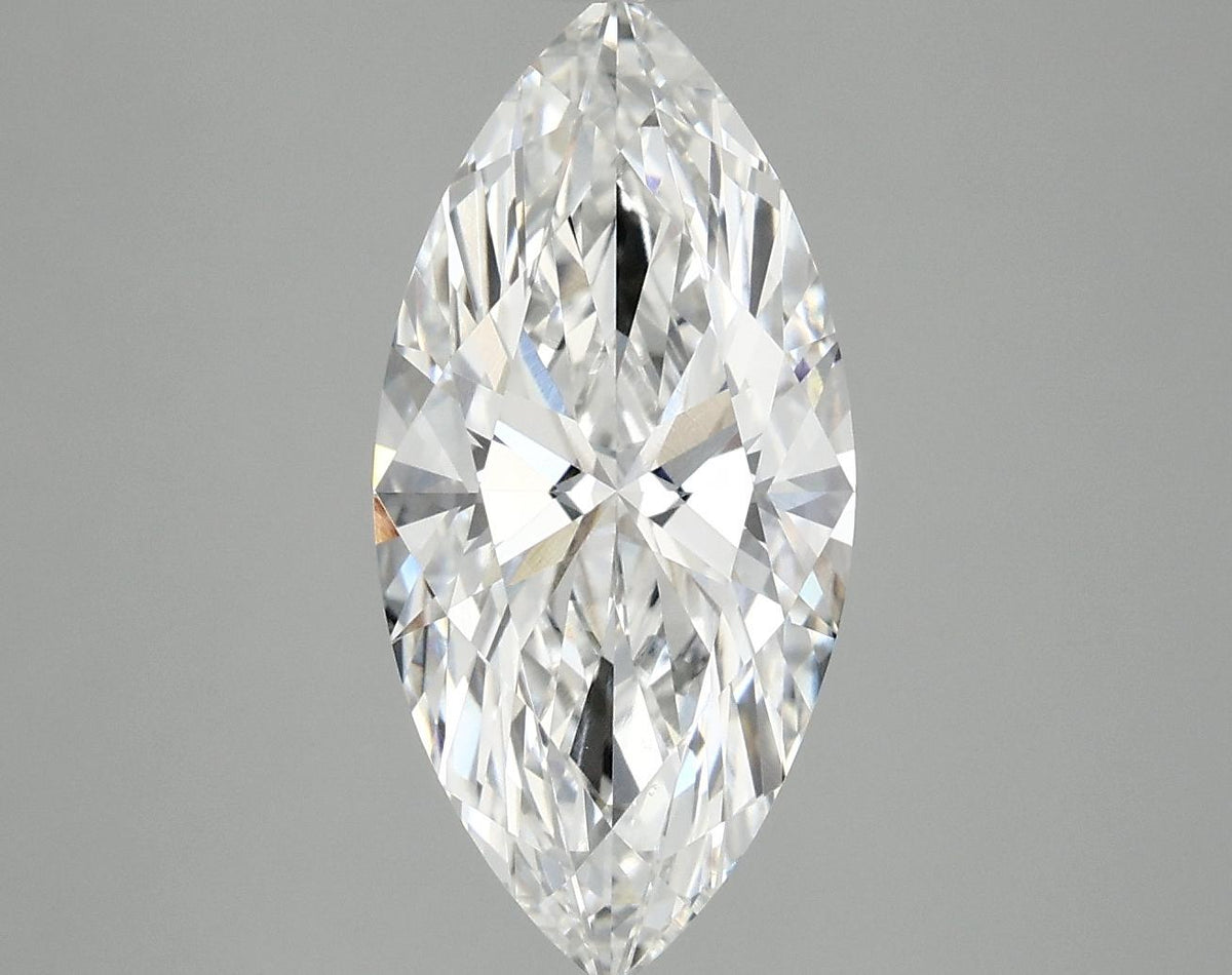 3.06 Carat Marquise Shaped Excellent Cut VVS2 IGI Certified Lab Grown Diamond