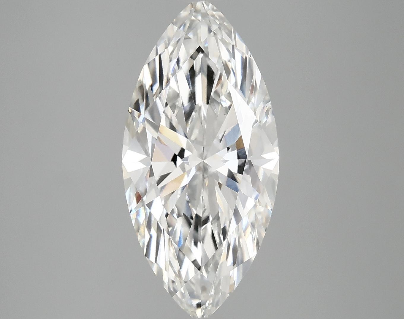 3.1 Carat Marquise Shaped Excellent Cut VS1 IGI Certified Lab Grown Diamond