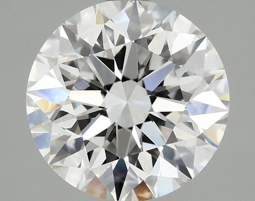 2.07 Carat Round Shaped Excellent Cut VVS2 IGI Certified Lab Grown Diamond