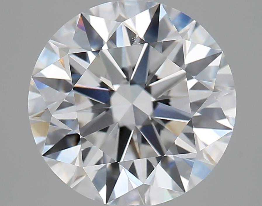 2.58 Carat Round Shaped Ideal Cut VVS2 IGI Certified Lab Grown Diamond