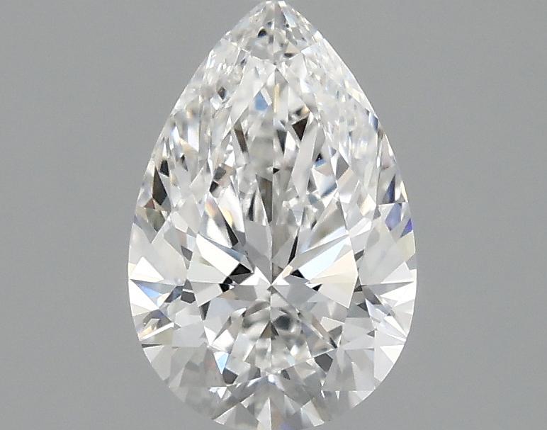 0.98 Carat Pear Shaped Excellent Cut VVS2 IGI Certified Lab Grown Diamond