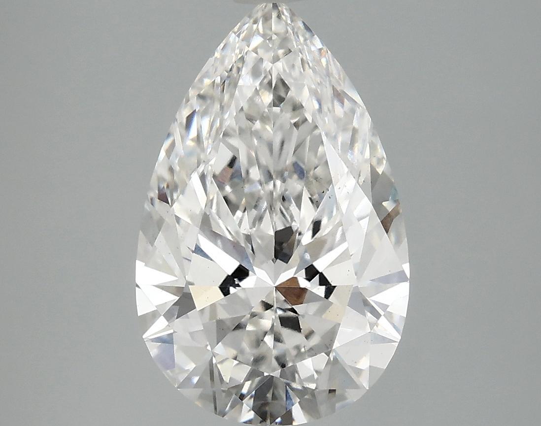 3.08 Carat Pear Shaped Ideal Cut VS2 IGI Certified Lab Grown Diamond