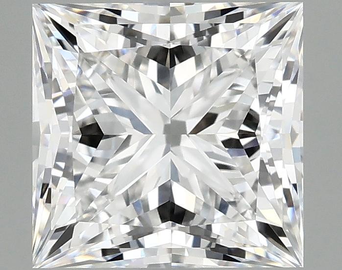 2.1 Carat Princess Shaped Ideal Cut VVS2 IGI Certified Lab Grown Diamond