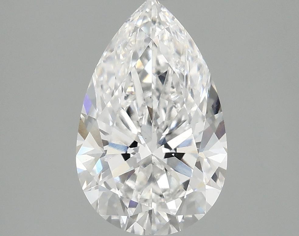 2.08 Carat Pear Shaped Ideal Cut VS1 IGI Certified Lab Grown Diamond