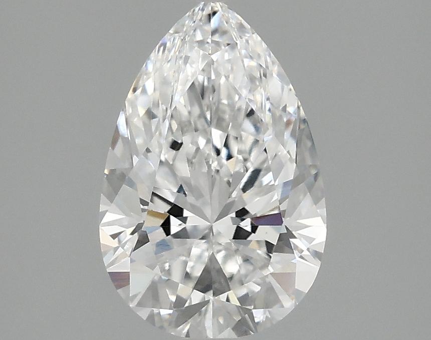 1.59 Carat Pear Shaped Excellent Cut VVS2 IGI Certified Lab Grown Diamond