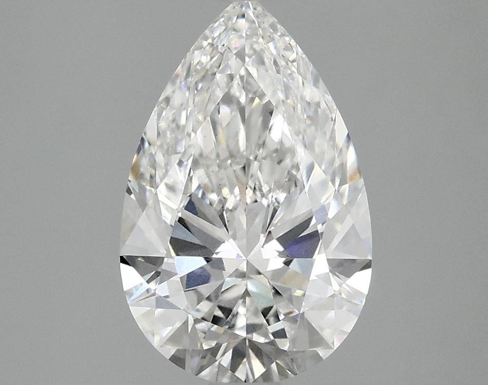 2.05 Carat Pear Shaped Ideal Cut VS1 IGI Certified Lab Grown Diamond