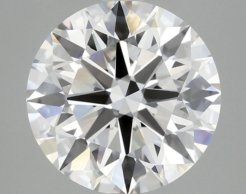3.09 Carat Round Shaped Ideal Cut VVS2 IGI Certified Lab Grown Diamond