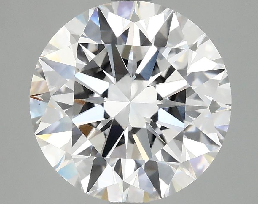4.06 Carat Round Shaped Excellent Cut VVS2 IGI Certified Lab Grown Diamond
