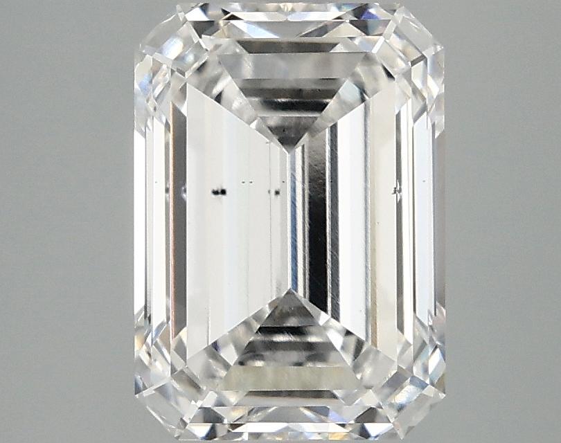 3.03 Carat Emerald Shaped Ideal Cut SI1 IGI Certified Lab Grown Diamond