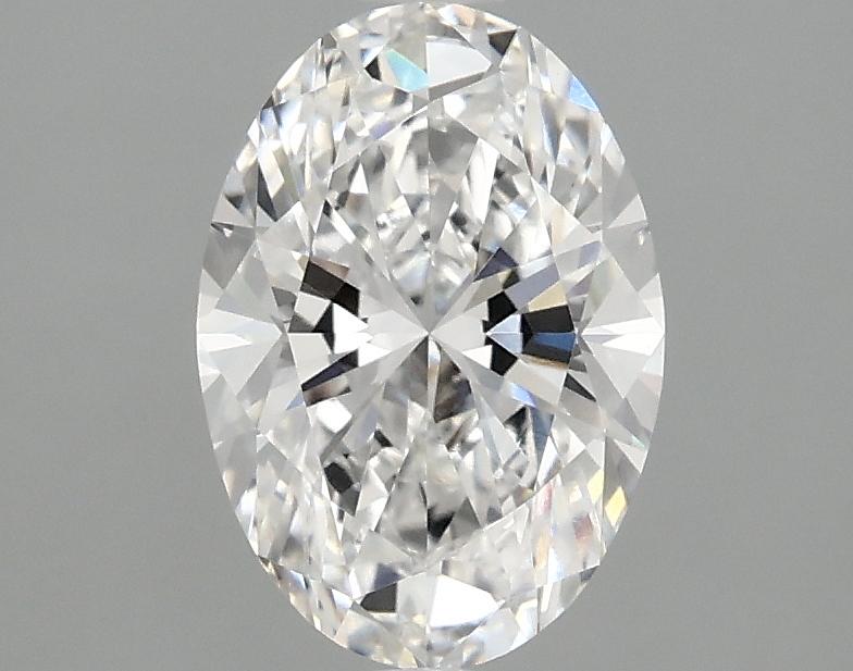 1.5 Carat Oval Shaped Ideal Cut VVS2 IGI Certified Lab Grown Diamond