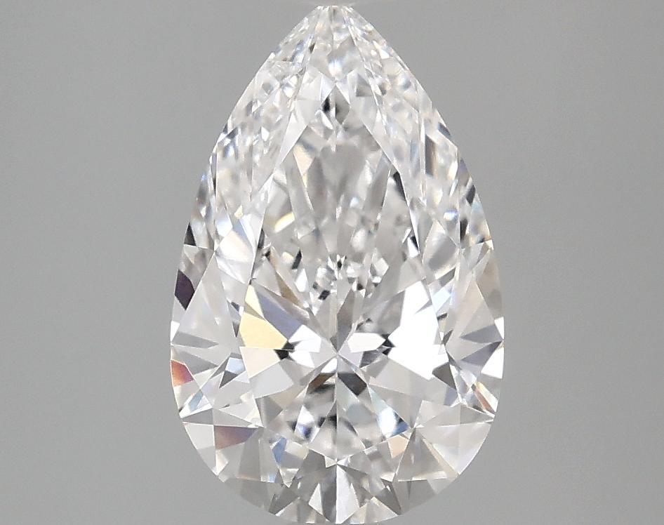 2.06 Carat Pear Shaped Ideal Cut VVS2 IGI Certified Lab Grown Diamond