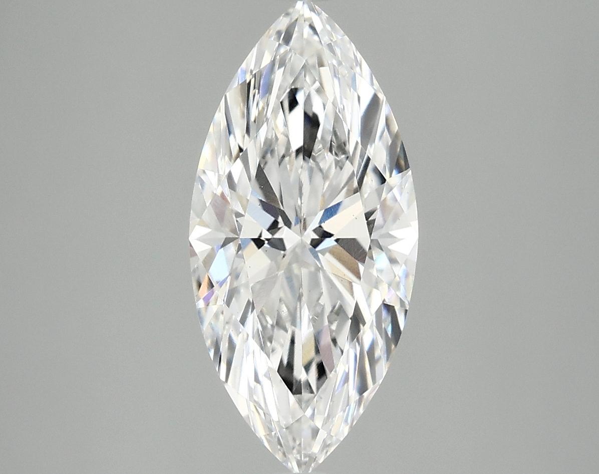 2.39 Carat Marquise Shaped Excellent Cut VS2 IGI Certified Lab Grown Diamond