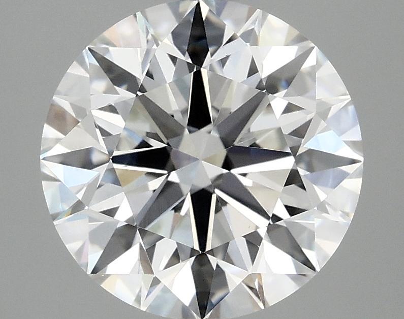 3.08 Carat Round Shaped Excellent Cut VVS2 IGI Certified Lab Grown Diamond