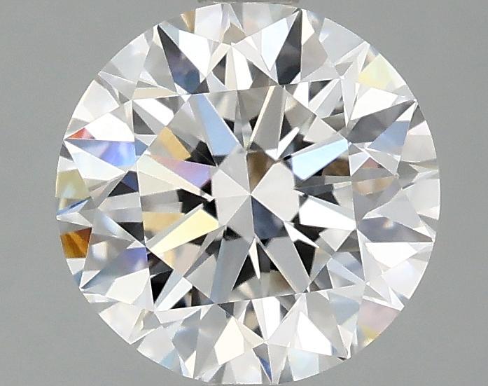 2.07 Carat Round Shaped Excellent Cut VVS2 IGI Certified Lab Grown Diamond