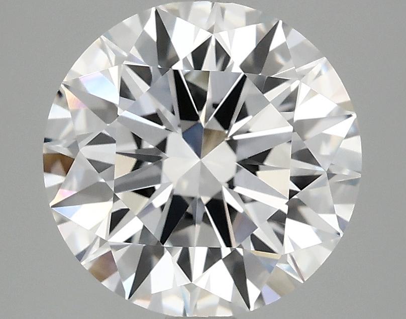 3.09 Carat Round Shaped Ideal Cut VVS2 IGI Certified Lab Grown Diamond