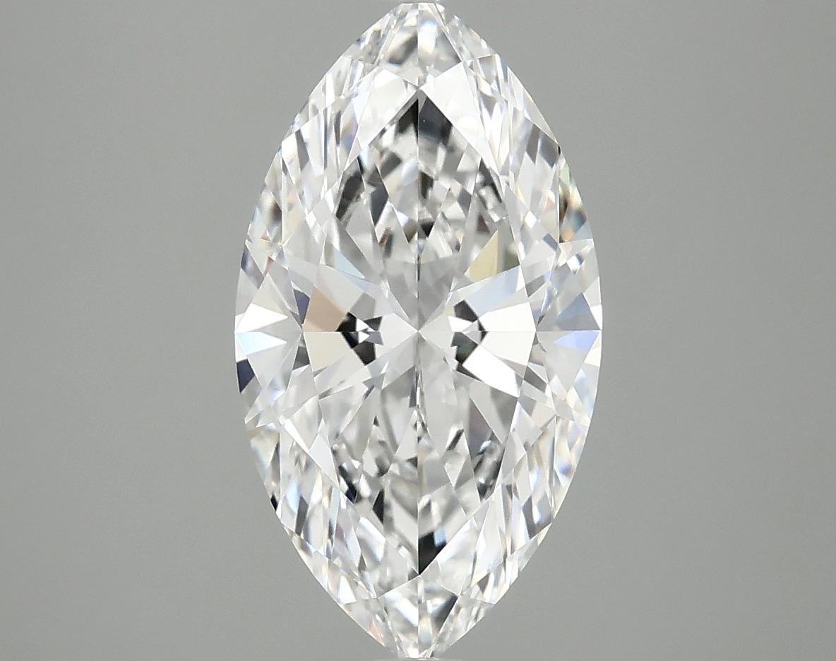 3.0 Carat Marquise Shaped Excellent Cut VVS2 IGI Certified Lab Grown Diamond