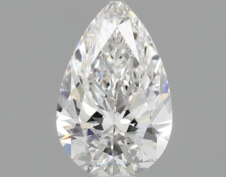 0.98 Carat Pear Shaped Ideal Cut VVS2 IGI Certified Lab Grown Diamond