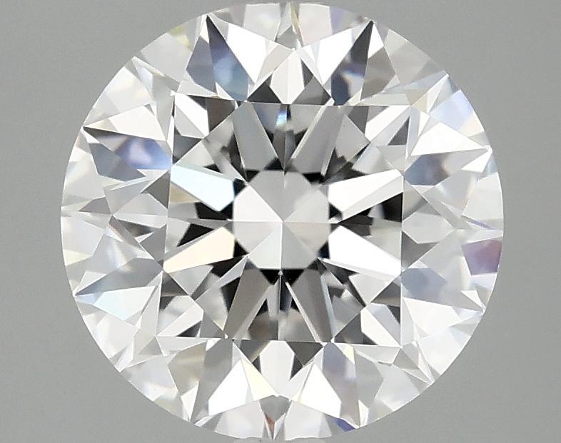 3.08 Carat Round Shaped Excellent Cut VVS2 IGI Certified Lab Grown Diamond