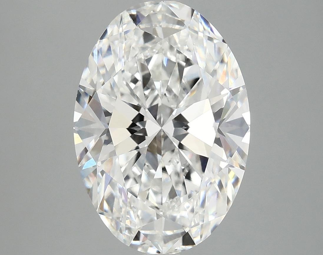 4.07 Carat Oval Shaped Ideal Cut VVS2 IGI Certified Lab Grown Diamond
