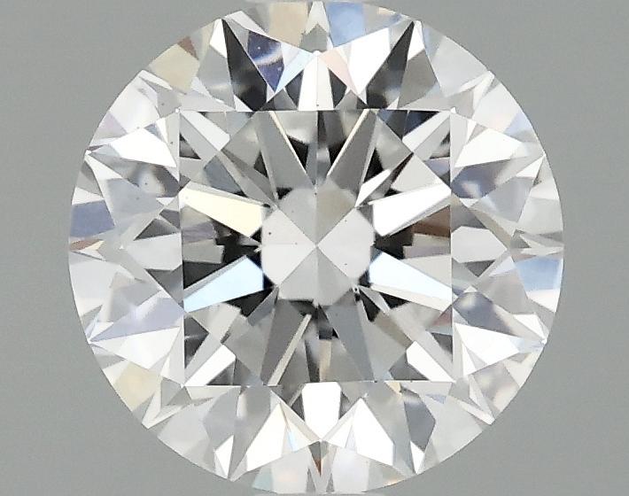 1.55 Carat Round Shaped Excellent Cut VS2 IGI Certified Lab Grown Diamond