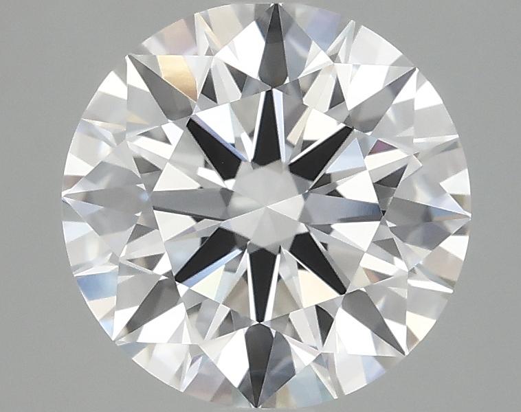 2.57 Carat Round Shaped Ideal Cut VVS2 IGI Certified Lab Grown Diamond
