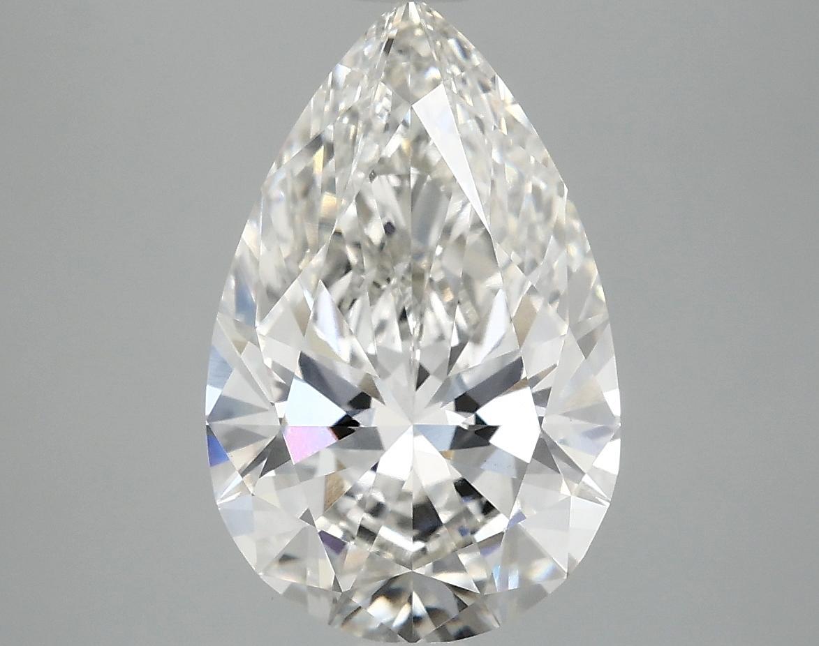 3.82 Carat Pear Shaped Ideal Cut VS1 IGI Certified Lab Grown Diamond