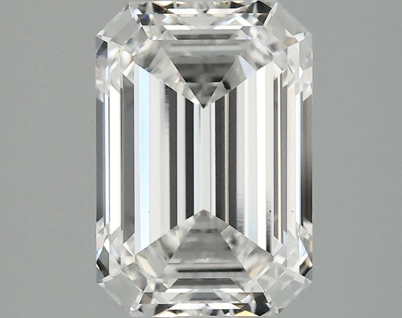 2.56 Carat Emerald Shaped Ideal Cut VS1 IGI Certified Lab Grown Diamond
