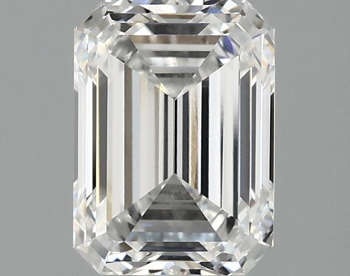 2.05 Carat Emerald Shaped Excellent Cut VVS2 IGI Certified Lab Grown Diamond
