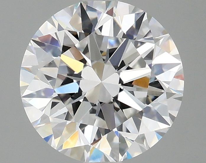 2.11 Carat Round Shaped Excellent Cut VVS2 IGI Certified Lab Grown Diamond