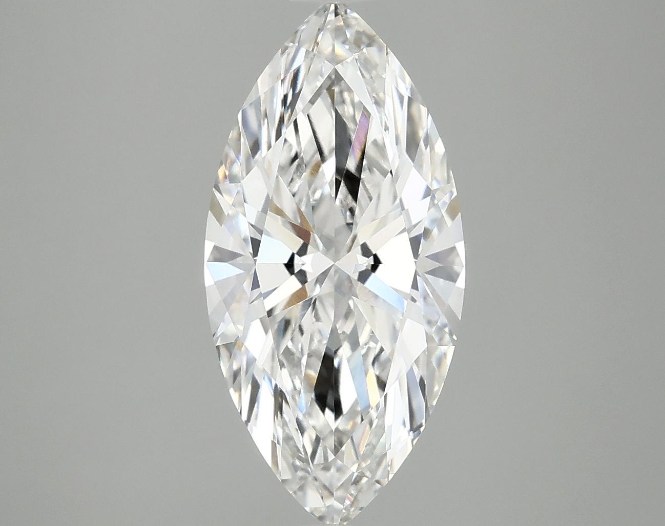 3.01 Carat Marquise Shaped Excellent Cut VVS1 IGI Certified Lab Grown Diamond