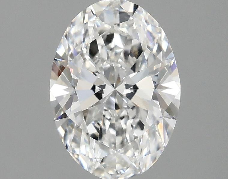 1.45 Carat Oval Shaped Ideal Cut VVS1 IGI Certified Lab Grown Diamond