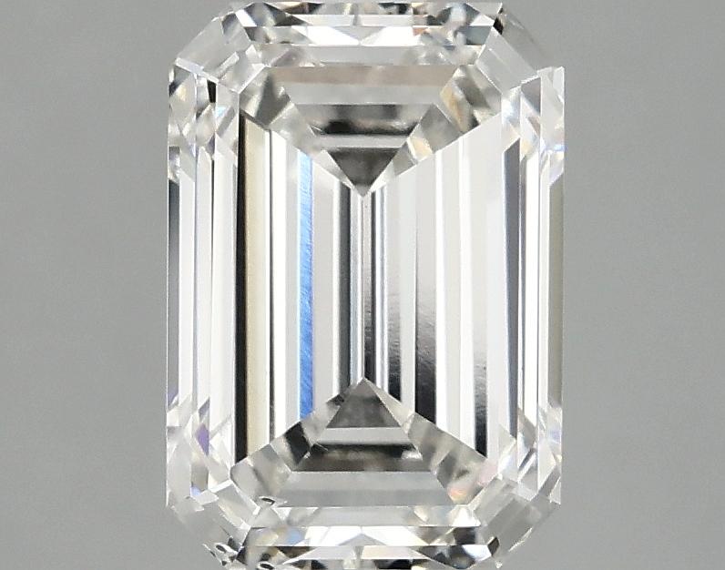 2.54 Carat Emerald Shaped Ideal Cut VS2 IGI Certified Lab Grown Diamond
