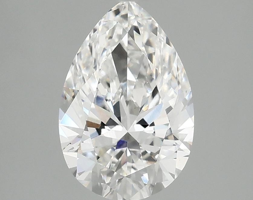 1.59 Carat Pear Shaped Excellent Cut VVS2 IGI Certified Lab Grown Diamond
