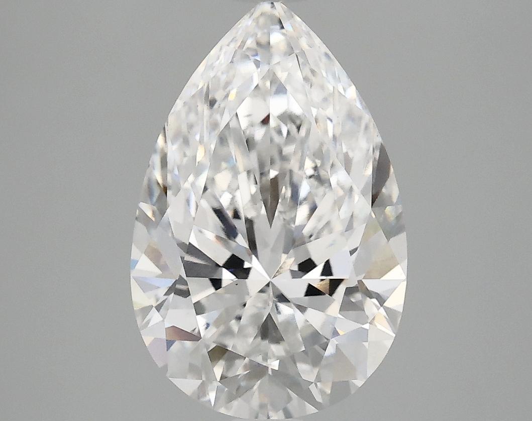 3.09 Carat Pear Shaped Excellent Cut VS1 IGI Certified Lab Grown Diamond