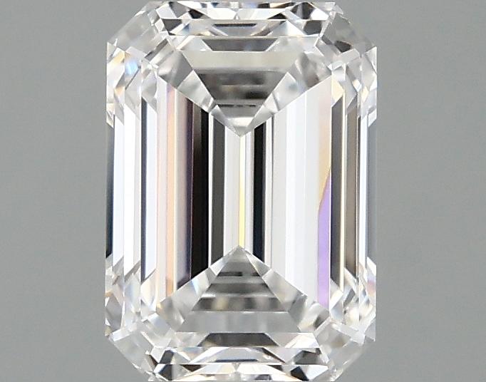 1.06 Carat Emerald Shaped Ideal Cut VVS2 IGI Certified Lab Grown Diamond