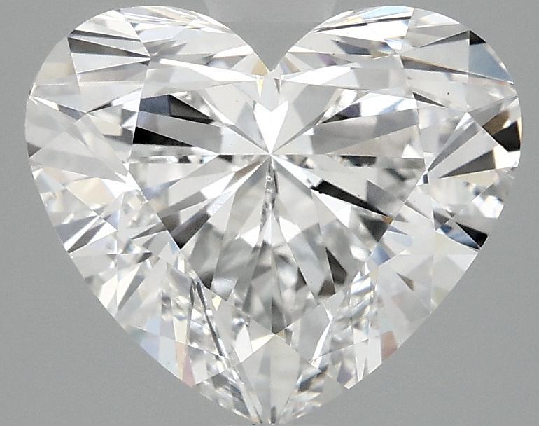 2.98 Carat Heart Shaped Excellent Cut VS1 IGI Certified Lab Grown Diamond