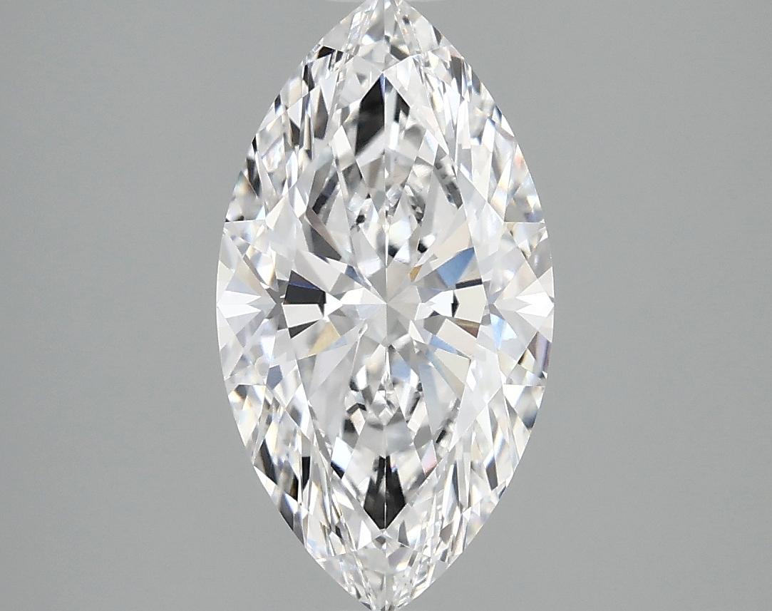2.09 Carat Marquise Shaped Excellent Cut VVS2 IGI Certified Lab Grown Diamond