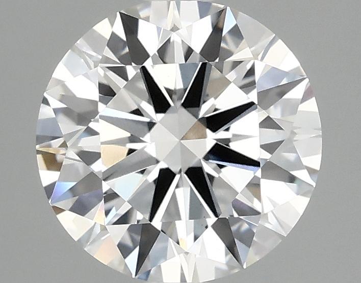 2.05 Carat Round Shaped Ideal Cut VS1 IGI Certified Lab Grown Diamond