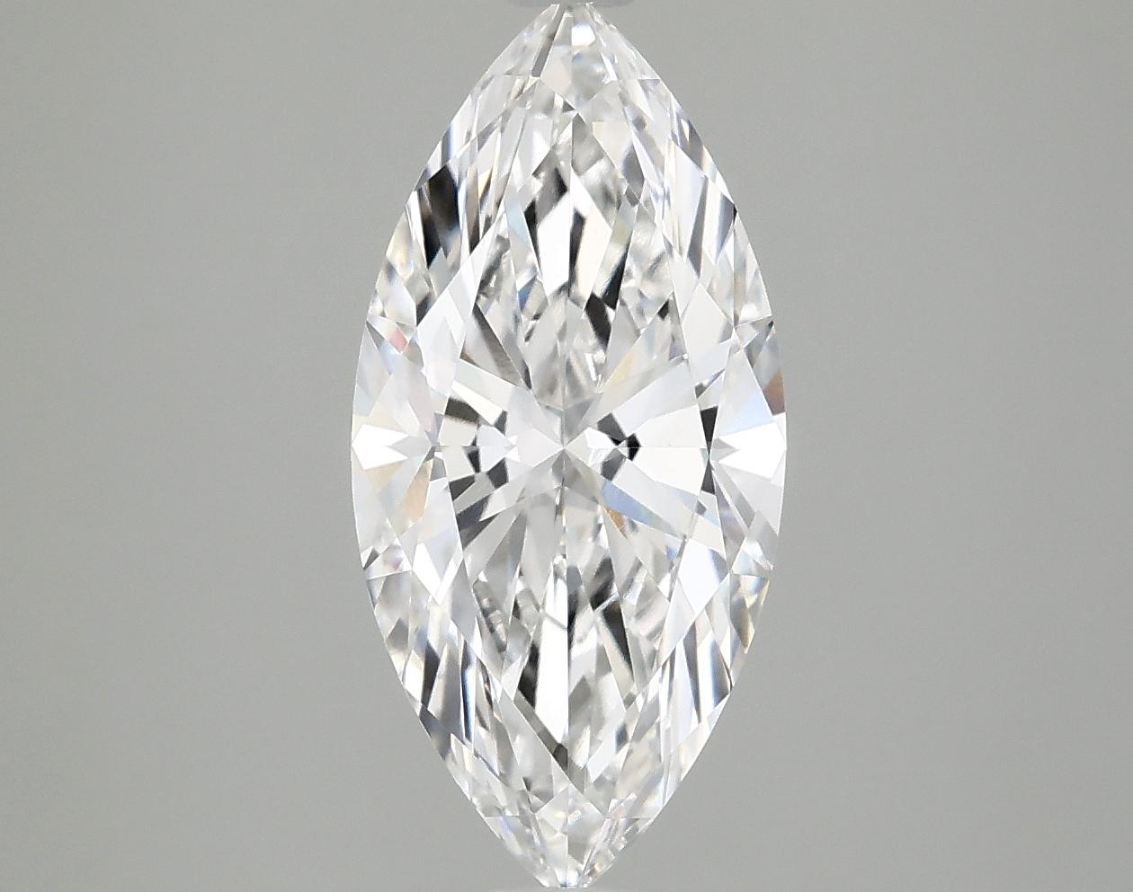 2.51 Carat Marquise Shaped Excellent Cut VVS2 IGI Certified Lab Grown Diamond