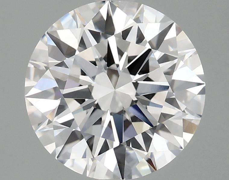2.57 Carat Round Shaped Ideal Cut VVS2 IGI Certified Lab Grown Diamond