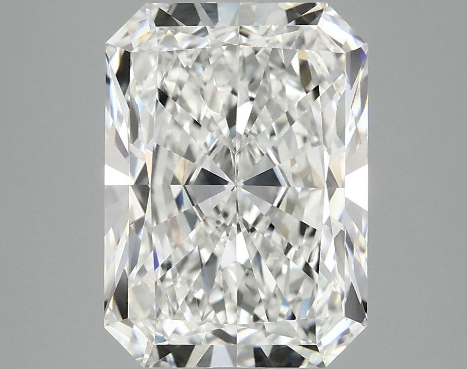 3.91 Carat Radiant Shaped Excellent Cut VVS2 IGI Certified Lab Grown Diamond