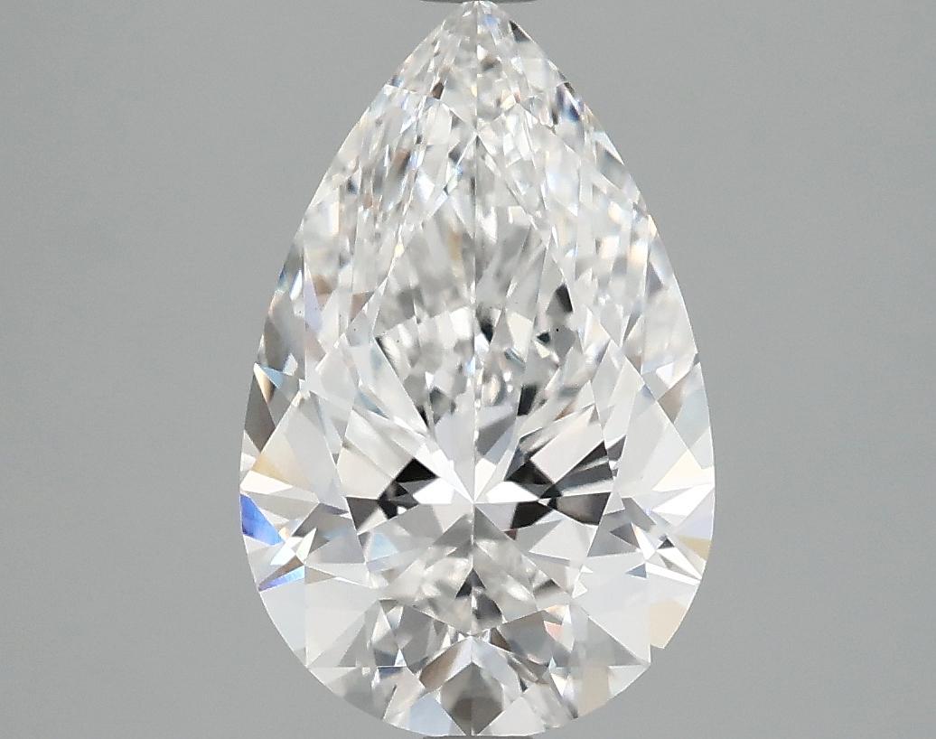 3.08 Carat Pear Shaped Ideal Cut VS1 IGI Certified Lab Grown Diamond