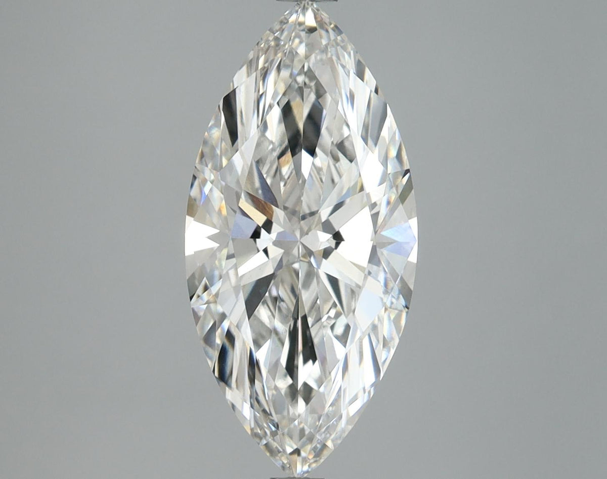 3.02 Carat Marquise Shaped Excellent Cut VS1 IGI Certified Lab Grown Diamond