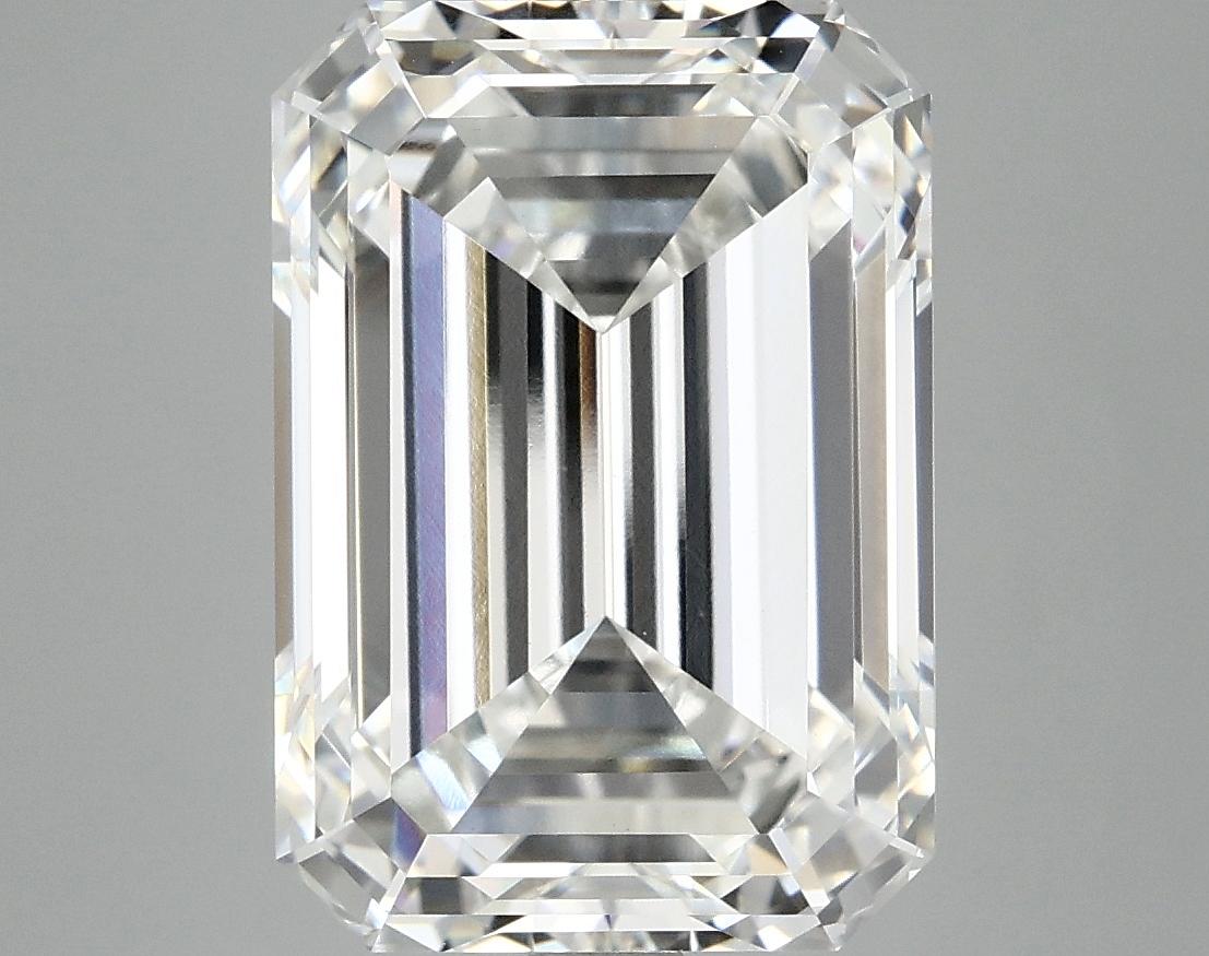 7.19 Carat Emerald Shaped Ideal Cut VVS2 IGI Certified Lab Grown Diamond
