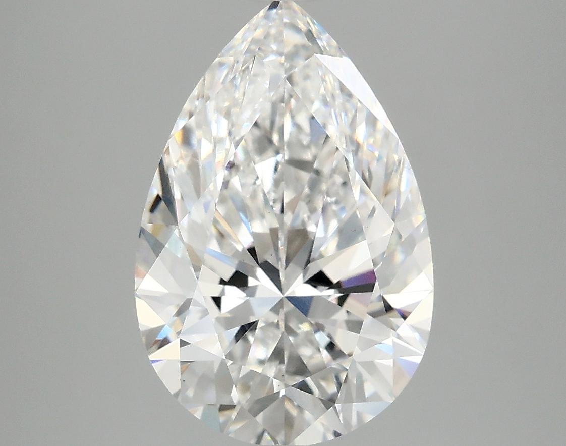 4.09 Carat Pear Shaped Excellent Cut VS1 IGI Certified Lab Grown Diamond