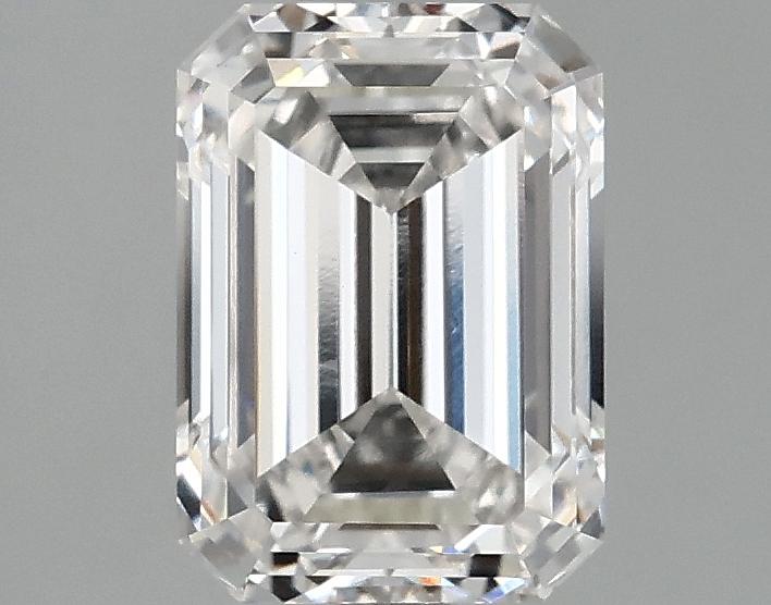 2.1 Carat Emerald Shaped Ideal Cut VS1 IGI Certified Lab Grown Diamond